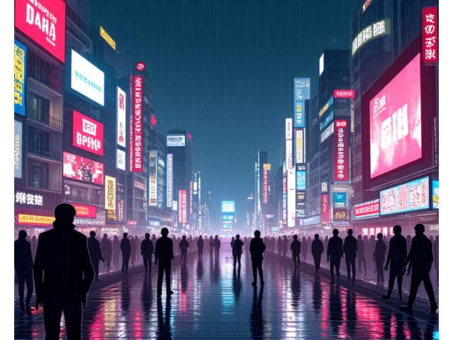 オリジナルゲーム：サイバー渋谷の夜のカバーアート